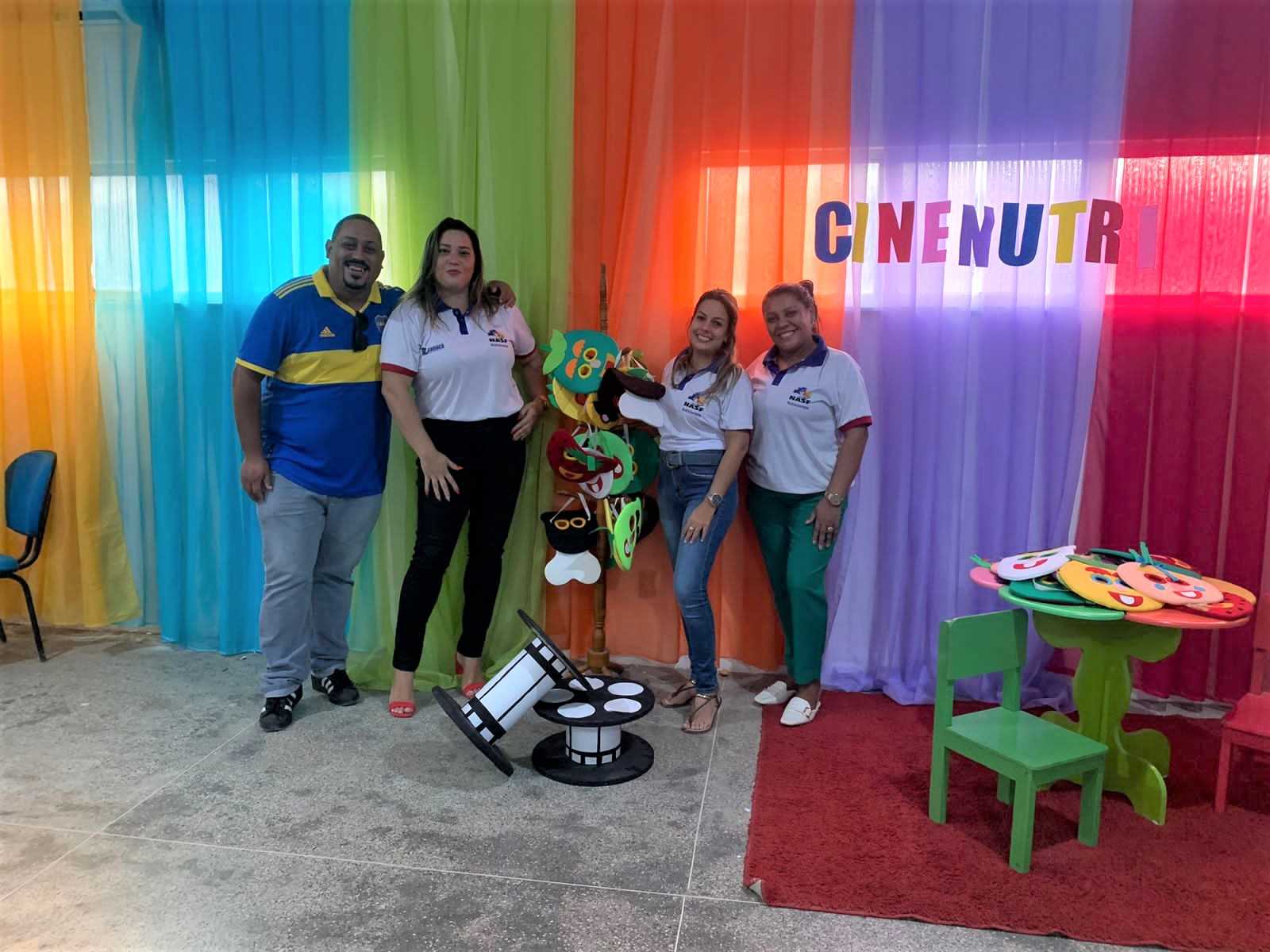 Camacã: O NASF comemorou o dia da Nutrição com diversão e aprendizado para alunos das creches